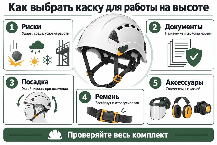 Критерии выбора каски