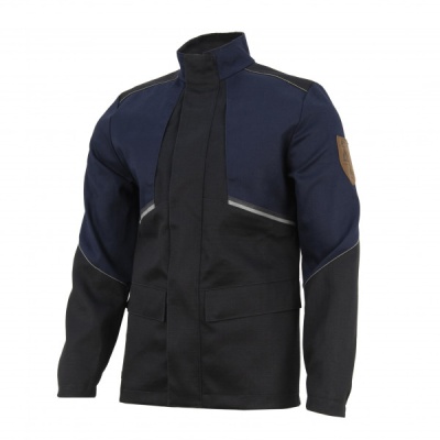 Куртка сварщика FS28-01, т.синий/черный | Brodeks (2XL)