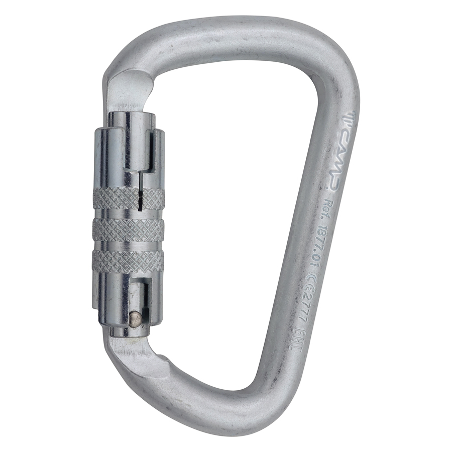Картинка Карабин D PRO 2LOCK | CAMP от arbostuff.ru Карабин D PRO 2LOCK | CAMP
