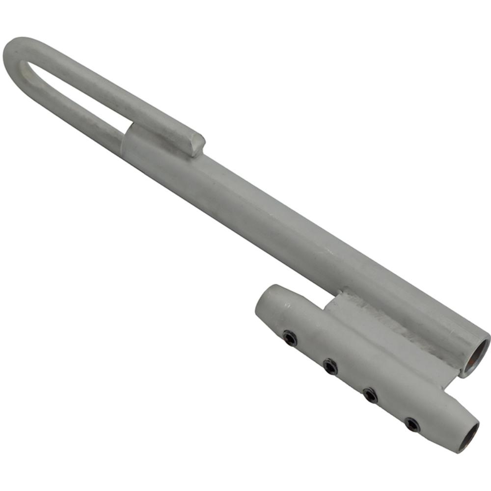 Картинка Шарнирная консоль обхода с муфтой удерживающей для систем непрерывной страховки Калибер (с прутковой петлёй) Krok от arbostuff.ru Шарнирная консоль обхода с муфтой удерживающей для систем непрерывной страховки Калибер (с прутковой петлёй) Krok