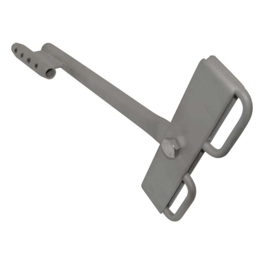 Картинка Шарнирная консоль обхода с муфтой удерживающей для систем непрерывной страховки КАЛИБЕР (с горизонтальной осью шарнира) Krok от arbostuff.ru Шарнирная консоль обхода с муфтой удерживающей для систем непрерывной страховки КАЛИБЕР (с горизонтальной осью шарнира) Krok