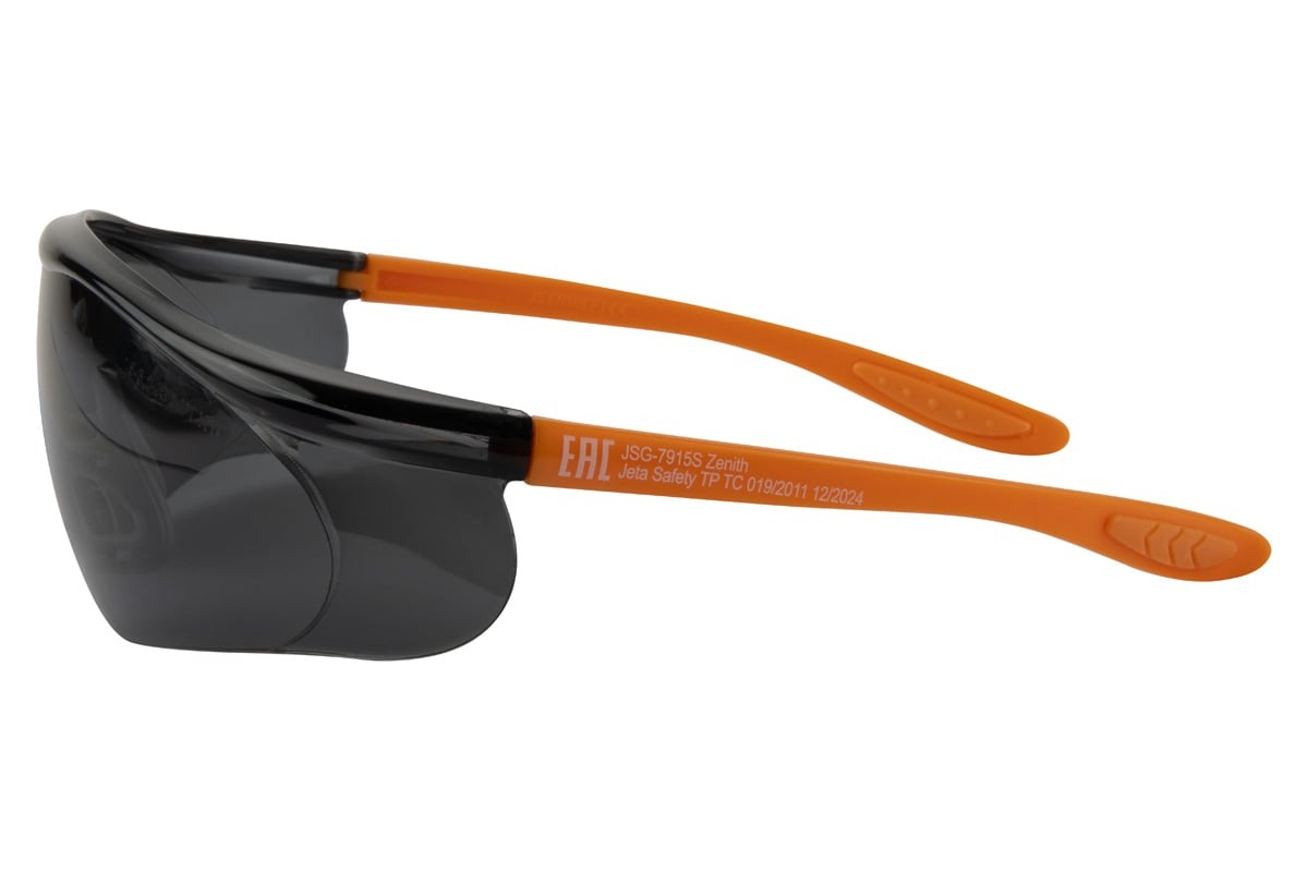 Дымчатые очки из ударопрочного поликарбоната JSG-7915S | Jeta Safety Дымчатые очки из ударопрочного поликарбоната JSG-7915S | Jeta Safety