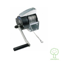 Картинка Ручная лебедка с оцинкованным стальным троссом Delta Plus от arbostuff.ru Ручная лебедка с оцинкованным стальным троссом Delta Plus