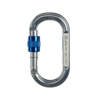 0220 Карабин Овал дюралевый с муфтой Keylock | Vertical