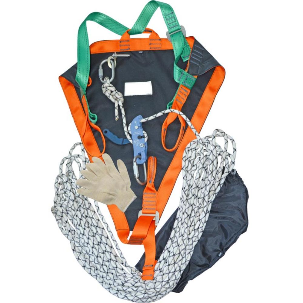 Картинка Комплект эвакуационный спасательный КЭС (основной комплект для 30 м) Krok от arbostuff.ru Комплект эвакуационный спасательный КЭС (основной комплект для 30 м) Krok