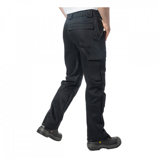 Брюки сварщика 2 класса Brodeks FS38-02, черный | Brodeks