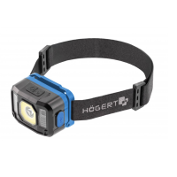 Налобный фонарь с датчиком движения USB 7 функций HT1E422 | HOEGERT от Arbostuff.ru
