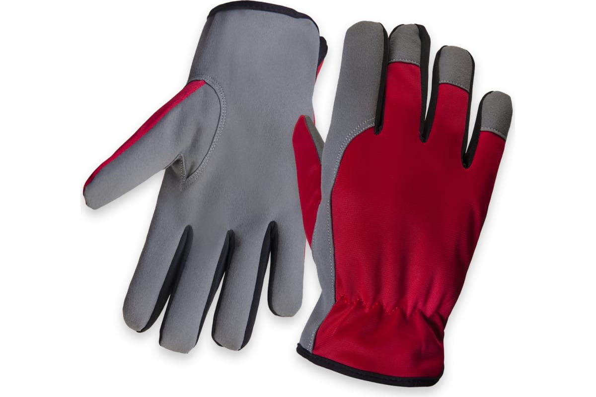 Утепленные рабочие перчатки из трикотажа и PU кожи JLE625 | Jeta Safety (S)